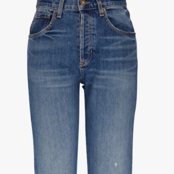 Nili Lotan Juliet Medium Wash Jean Size 24 - Picture 1 of 4